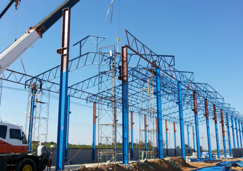 โครงสร้างเหล็ก โครงเหล็ก อาคาร thaicivilmetal 